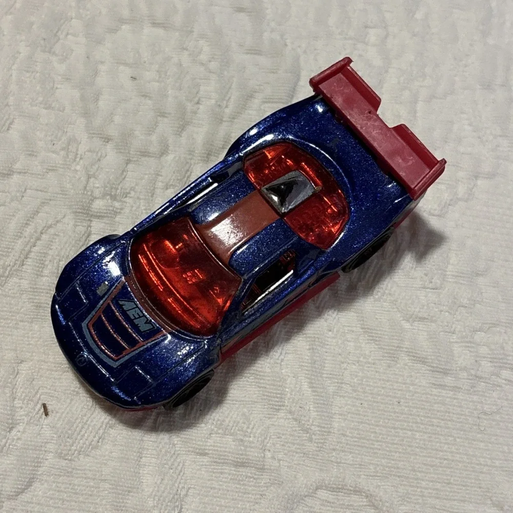 Loose Diecast Hot Wheels Blue/Red AEM Acura NSX Na1 Racecar 1:64